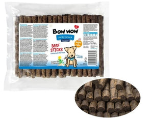 Bow wow poch. Tyčinky s hovězím masem 50ks