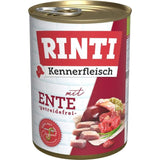 Rinti Dog Kennerfleisch konzerva kachní srdce 800g - Velké balení konzervy s kachními srdci pro psy.