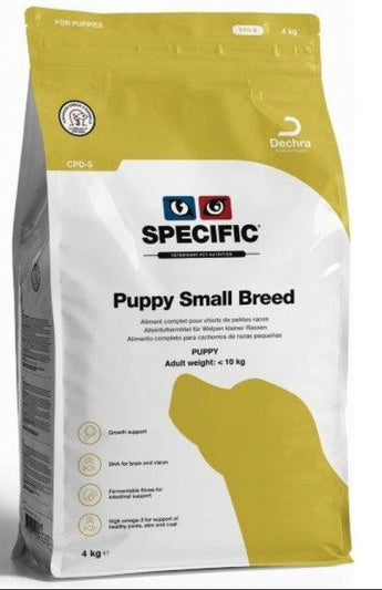 Balení krmiva pro štěňata malých plemen CPD-S, 4 kg.
