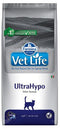 Vet Life Natural Feline Ultrahypo 400g – Hypoalergenní krmivo pro kočky s potravinovými alergiemi, balení 400g