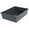 WC kočka ECO S 285x385x95mm šedá - Kočičí WC, šedé barvy, ideální pro malé kočky, s přírodními materiály pro zajištění hygieny.