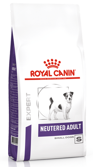 Royal Canin VC Canine Neutered Adult Small Dogs 8kg balení krmiva pro malé kastrované psy