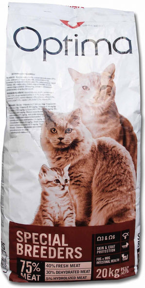 OPTIMA nova Cat EXQUISITE 20 kg – Prémiové krmivo pro kočky s vysoce kvalitními ingrediencemi, balení 20 kg.