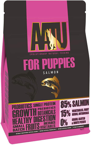 Granule pro štěňata AATU Dog 85/15 Puppy s lososem, balení 5 kg.