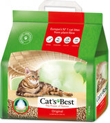 Cat’s Best Original 10 l – Přírodní dřevěné stelivo pro kočky, balení 10 l.