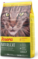 Josera NatureCat 400 g – Krmivo pro kočky s vysokým obsahem masa a bylin, balení 400g.