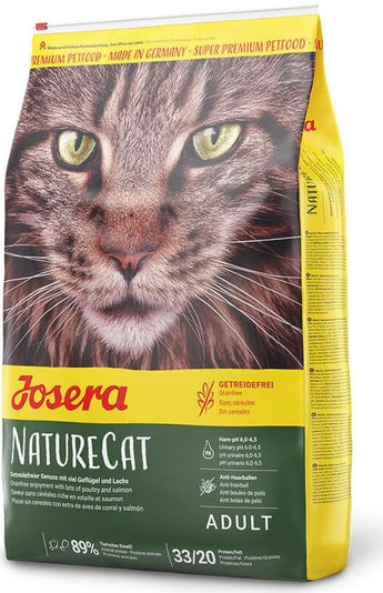 Josera NatureCat 400 g – Krmivo pro kočky s vysokým obsahem masa a bylin, balení 400g.