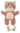 Hračka pes BUDDY kočka růžová Zolux