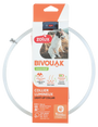 Obojek LED transparent BIVOUAK 30-60cm USB modrá Zolux
