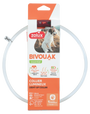 Obojek LED transparent BIVOUAK 30-60cm USB červená Zolux