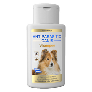 Antiparazitní šampon Cannis 200ml pro psy a kočky.