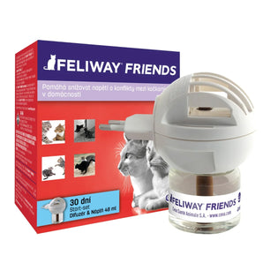 Feliway Friends náplň, 48 ml, náhradní náplň do difuzéru pro harmonii mezi kočkami.