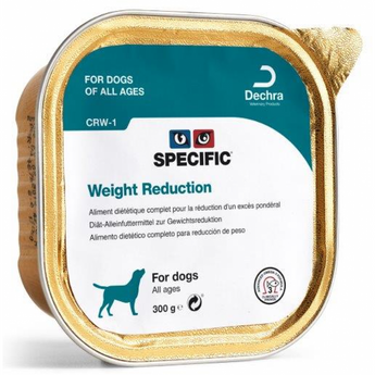 Produkt Specific CRW Weight Reduction 6x300g - balení 6 konzerv po 300g pro snížení hmotnosti.