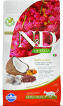 N&D QUINOA CAT Adult Skin & Coat Herring Coconut 1,5kg