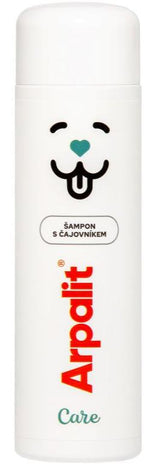 Arpalit šampon s čajovníkem 250ml – Šampon pro psy a kočky s výtažkem z čajovníku, balení 250 ml.