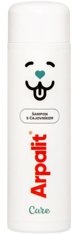 Arpalit šampon s čajovníkem 250ml – Šampon pro psy a kočky s výtažkem z čajovníku, balení 250 ml.