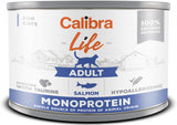 Calibra Life Adult Salmon 200 g - Konzerva pro dospělé kočky s lososem. Balení 200 g.