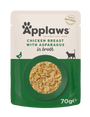 Applaws Cat kapsa Adult Broth kuř.prsa s chřestem 70g