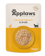 Applaws Cat kapsa Adult Broth kuřecí prsa 70g