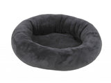 Pelech Amélie plyš kulatý 40cm šedý A26