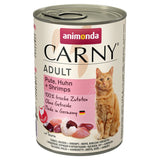 Carny Adult Hovězí & Krůta & Krevety 400g – Konzerva pro dospělé kočky s hovězím, krůtou a krevetami, balení 400 g.