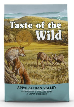 Granule pro psy Taste of the Wild Appalachian Valley Small Breed 2kg, vhodné pro malá plemena.