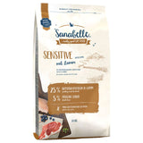 Bosch Cat Sanabelle Sensitive, jehněčí s rýží, 2 kg, hypoalergenní krmivo.