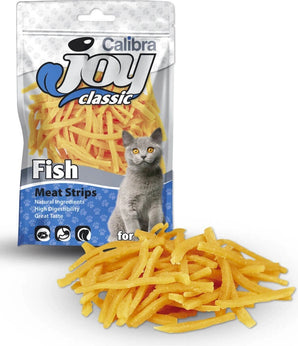 Calibra Joy Cat Classic Fish Strips 70g – Pamlsky pro kočky s rybou, balení 70 g.