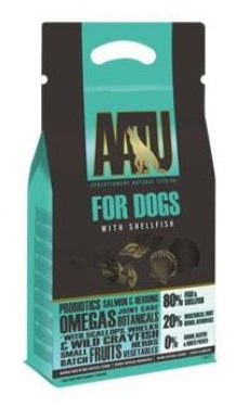 AATU Dog 80/20 Fish&Shellfish 10kg - prémiové krmivo pro psy s vysokým obsahem ryb a mořských plodů, balení 10 kg.