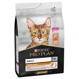 Vysoce kvalitní krmivo pro dospělé kočky ProPlan Cat Adult Derma Care s lososem, balení 3 kg.