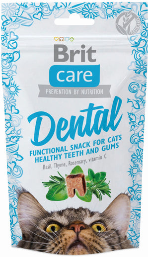 Brit Care Cat Snack Dental 50g