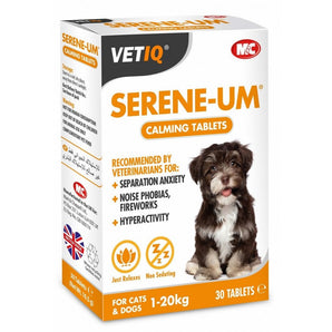 Serene-UM pro psy a kočky 30tbl - Přírodní doplněk pro psy a kočky, podporující klid a pohodu.