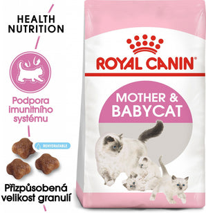 Royal Canin Feline Babycat 400g – Krmivo pro koťata při přechodu na pevnou stravu, podpora imunity a růstu, balení 400g.