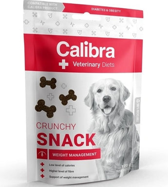 Calibra VD Dog Snack Weight Management, 120 g, pamlsek pro správnou tělesnou hmotnost.