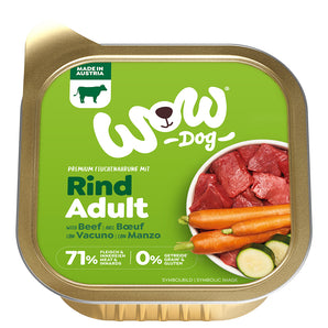 WOW Hovězí s karotkou Adult paštika 150g