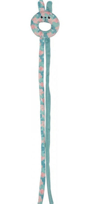 Hračka kočka ETHICAT LEAF králík se stuhou catnip Zolux