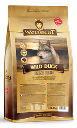 Granule Wolfsblut Dog Giant Breed Wild Duck s kachním masem pro obří plemena, 12,5 kg.