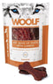 WOOLF pochoutka big bone of duck with carrot 100g - Velký kachní pamlsek s mrkví, bohatý na bílkoviny a vitamíny pro zdraví zvířete.