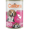 Konzerva Calibra Dog Veal&Turkey in Gravy 1,24 kg, šťavnaté krmivo pro psy.
