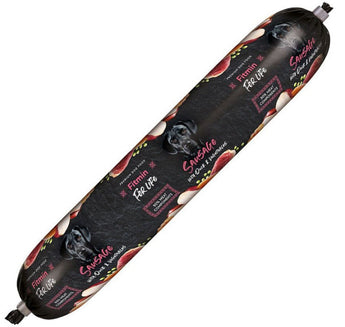 Salám Fitmin For Life pro psy s kachním masem a zeleninou, 900 g.