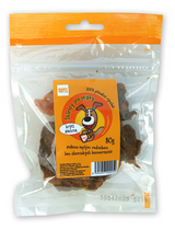 Pochoutka sušená MAPES krůtí stehna 80g - krůtí stehna pro psy, ideální pro žvýkání a zdraví.