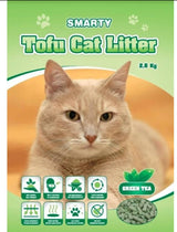 Podestýlka Smarty Tofu Cat Litter-Green Tea 6l – Tofu stelivo s vůní zeleného čaje, balení 6 l.