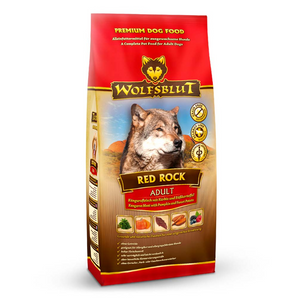 Granule Wolfsblut Dog Adult Red Rock s klokaním masem pro psy malých plemen, 2 kg.