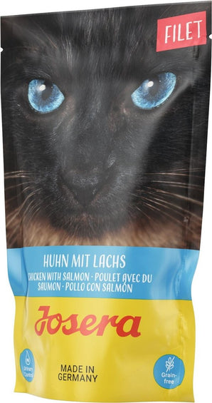 Josera Filet Kuřecí s Lososem 70 g – Kuřecí filet s lososem pro kočky, superprémiová kvalita, balení 70g.