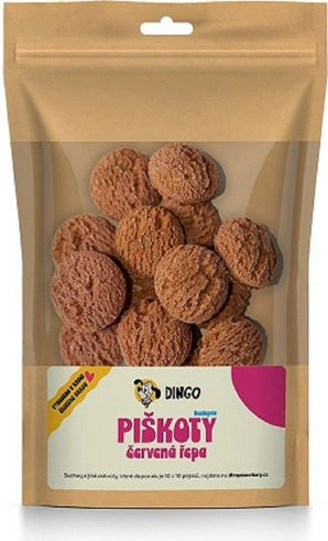 DINGO piškoty s červenou řepou bezlepkové 500g