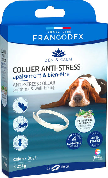Francodex Obojek Anti-stress, pro psy, 35 cm, uklidňující obojek.