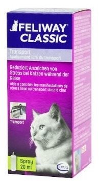Feliway Classic Cestovní sprej pro kočky 20ml – Cestovní sprej pro kočky na snížení stresu při cestování, balení 20ml