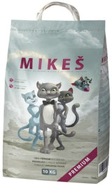 Mikeš Premium 10 kg – Prémiové stelivo pro kočky, balení 10 kg.