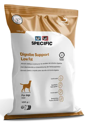 Produkt Specific CID-LF Digestive Support Low Fat 100g - balení 100g pro podporu trávení s nízkým obsahem tuku.