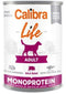 Calibra Dog Life konz. Adult Wild Boar with Cranberries 400g – Konzerva pro dospělé psy s divočákem a brusinkami, balení 400 g.